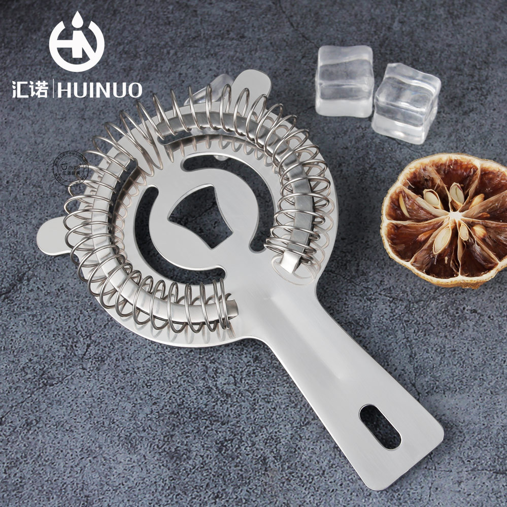 Boston de tres piezas de la barra de acero inoxidable suministros traje coctelera hielo filtro taza de medición