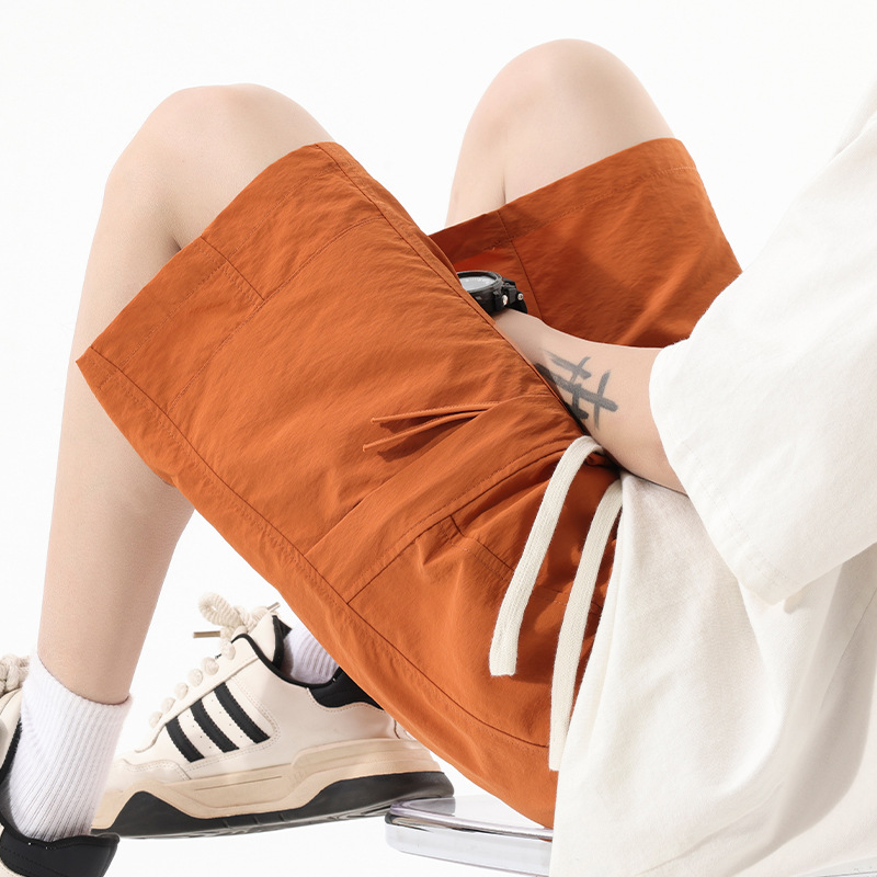 Men's Summer Cooling Tooling Shorts Straight Casual Quick-dry Pants_voghion.com