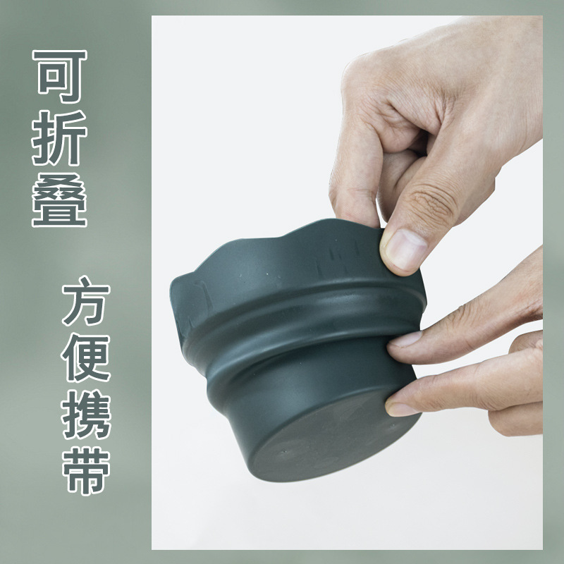 芸の筆は折り畳みして筆を洗う桶を洗って伸縮することができます。|undefined