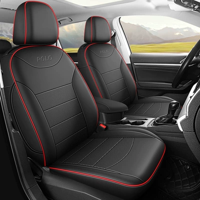 11-2024 Volkswagen polo special seat | Modelə uyğun (Original) oturacaq örtükləri - black-and-red-popular-polo-special-standard-version-volkswagen-polo
