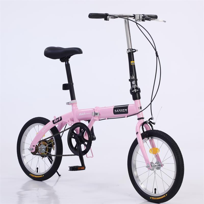 16-дюймовый односкоростной тормоз розовый