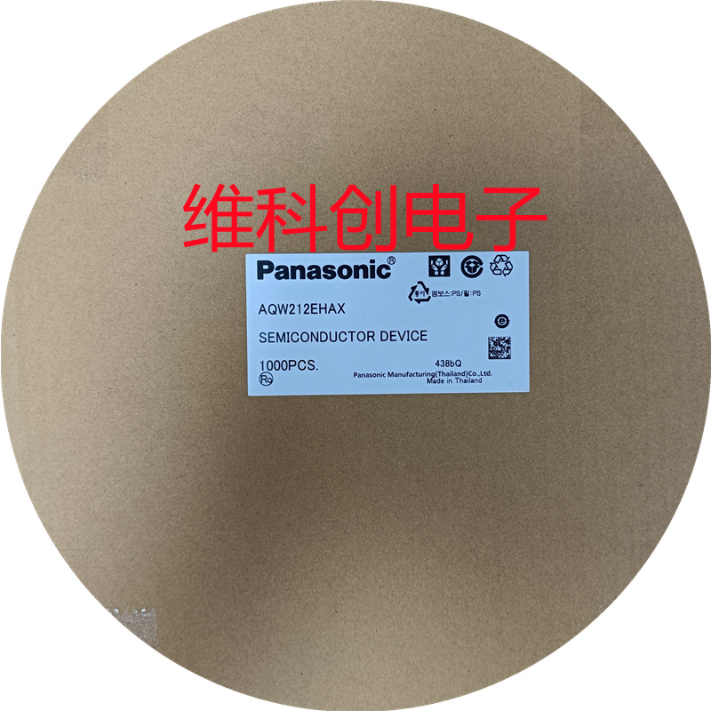 AQW212EHAX   PANASONIC(松下)  封装:SMD-8P 固态继电器(MOS输出