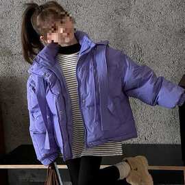 女童棉服超厚女童新款冬季中大童公主风超萌宽松洋气网红其他