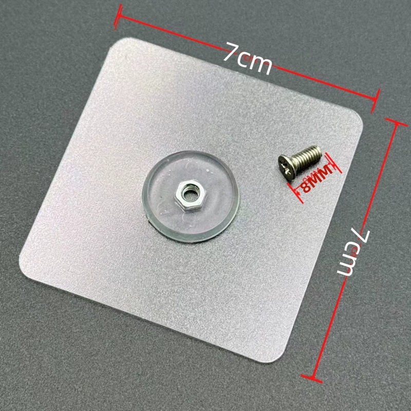 Customized hole-free photo frame nails with strong adhesive nail-free wall painting screw sticking markless sticking rack nut thread sticking