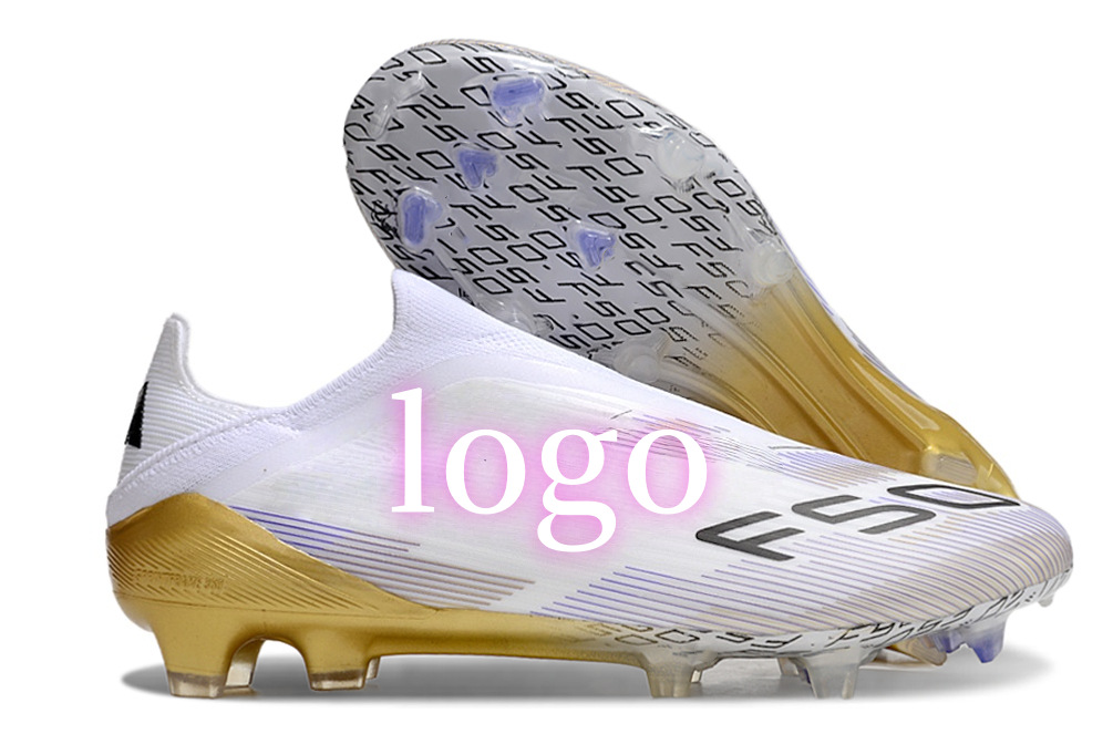 Putian fabricante al por mayor comercio exterior transfronterizo 2024 nuevo estilo X serie F50 zapatos de fútbol profesionales para hombres fg clavo