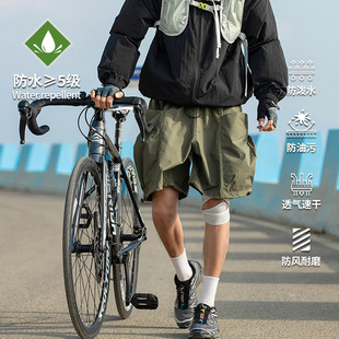 Outdoor Summer New Large Pocket Functional Style Japanese Workwear Loose Sports Casual Five-Point Cargo Shorts