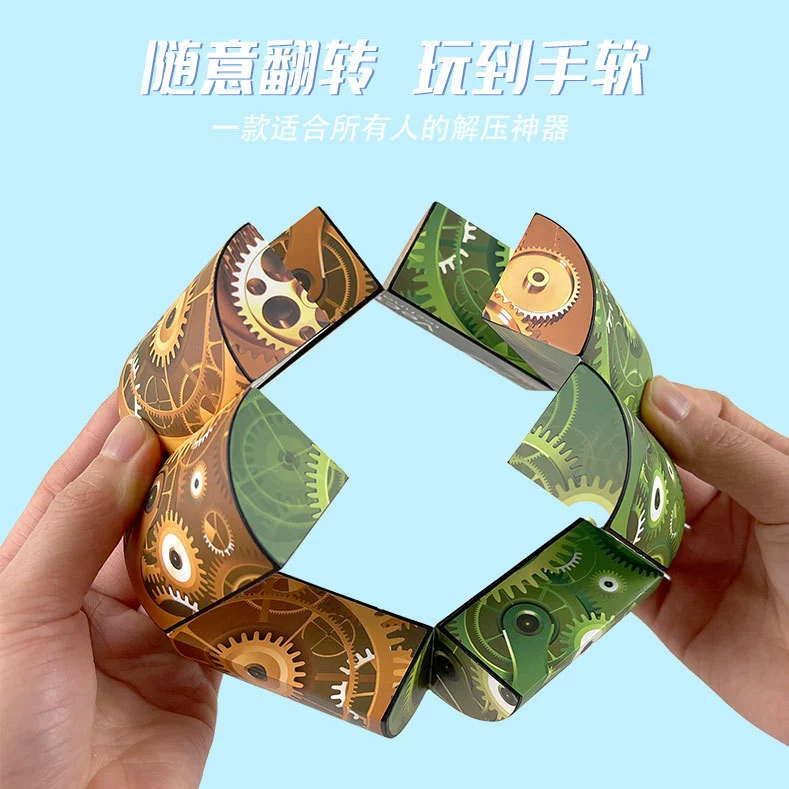 Variable Rubik's cube, three dimensional unlimited toy, anti-stress, in 3d format, wholesale