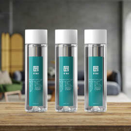 企业矿泉水定制logo小瓶装高端酒吧酒店客房用水380ml瓶装水订做