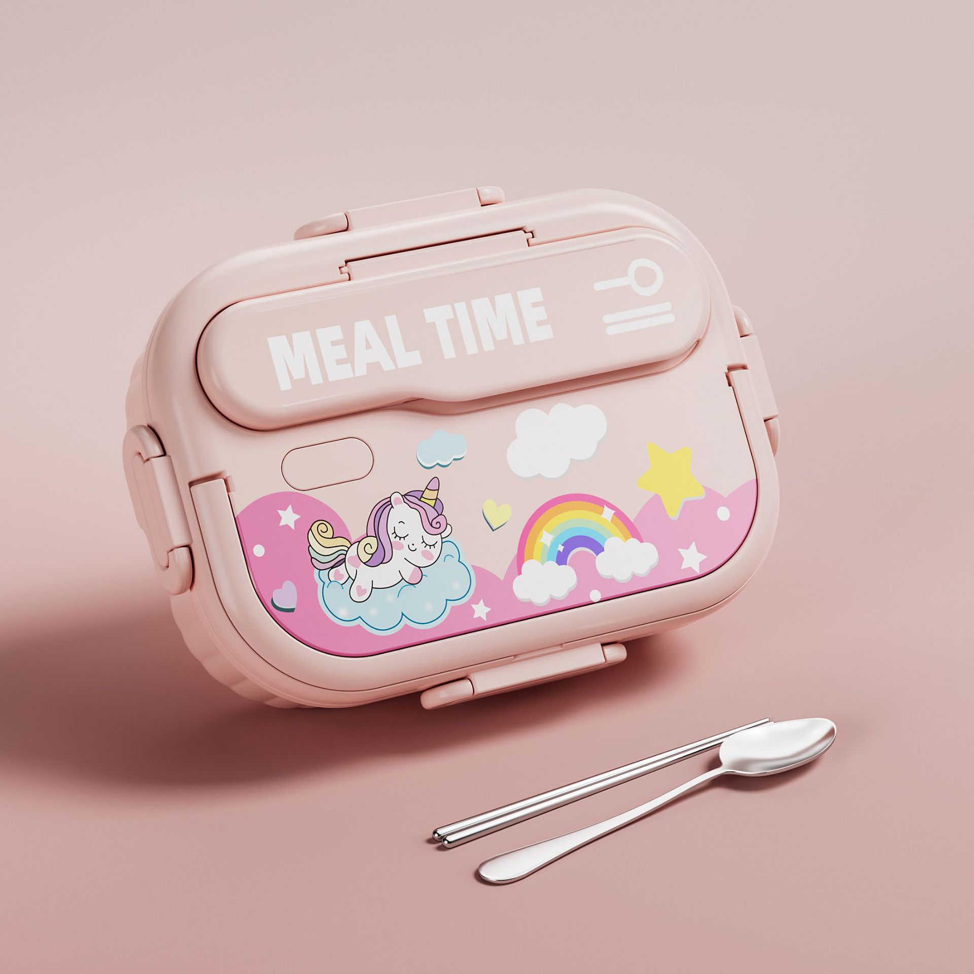 Unicorn 316 Stainless Steel Lunch Box Insulated Lunch Box Special for Students Girls School Lunch Box Children's Box T