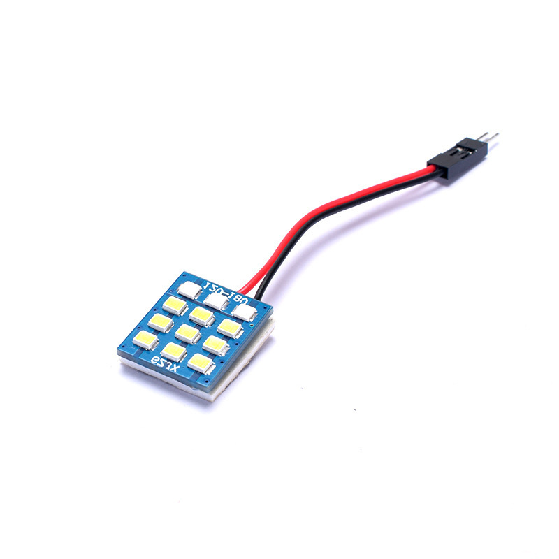 Nuevo azul Super brillante luz de lectura LED ancho luz T10 modificado interior luz doble señaló iluminación del coche image 6