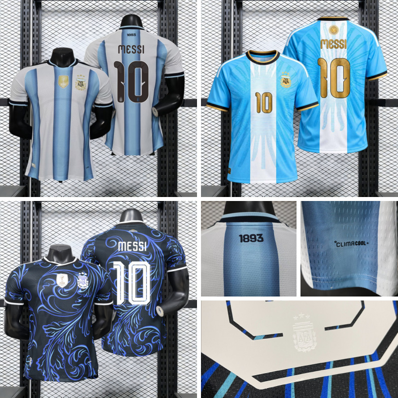 Messi's Farewell Match Jersey, 26-Year World Cup Argentina Team Football Uniform, Messi, Lautaro, Enzo Jerseys Wholesale