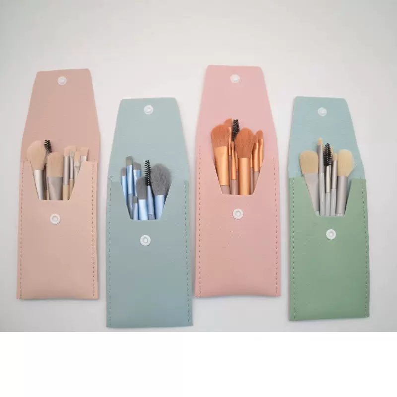 8支化妆刷整套粉刷子眼影刷包美妆工具一整套全套组合马卡龙软毛