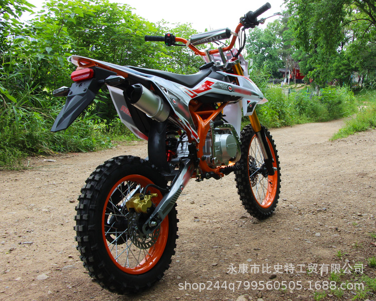 Off-Road Vehicle 125Cc Two-Wheeled Motorcycle Gasoline Dirt Bike for Adults Pit Bike Small Jump Mountain Bike