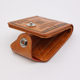 Dollar wallet men's short European and American fashion brand wallet silver men's wallet two-fold buckle multi-card dollar wallet