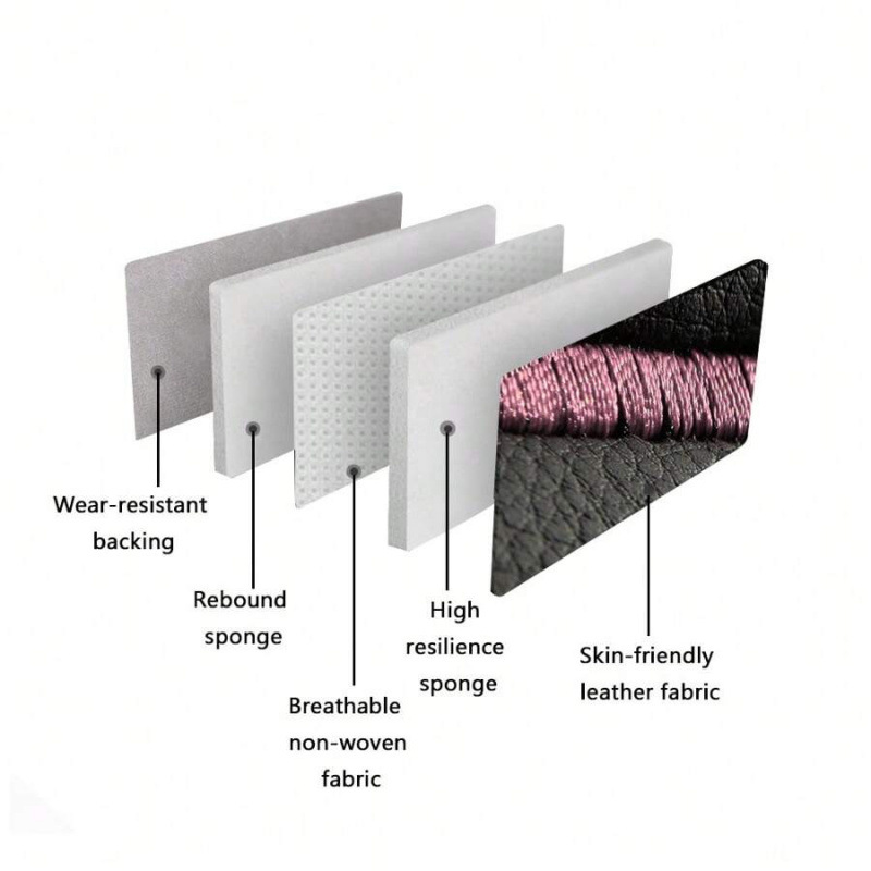 Almacenamiento en el extranjero un nuevo comercio exterior 2025 cubierta de asiento de automóvil conjunto completo de cubierta de asiento delantero y trasero de cuero