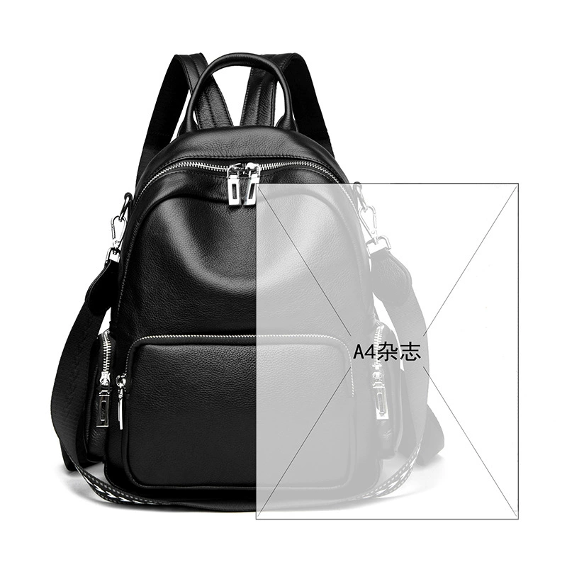 (Cross-border trading), leather backpack, capacious shoulder bag, cowhide, genuine leather