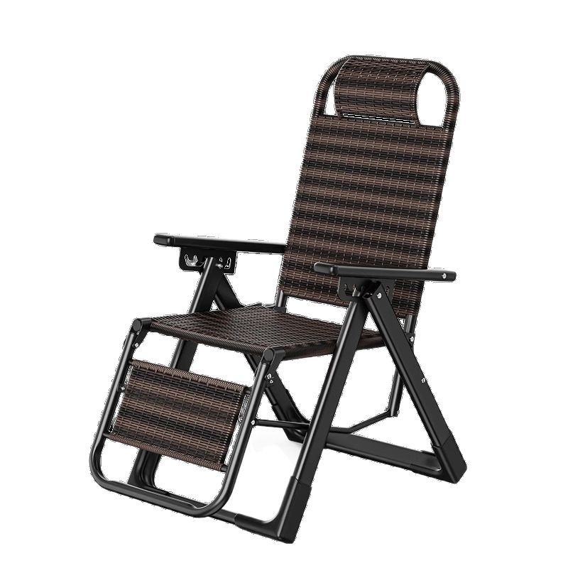 藤椅子藤編み折り畳み昼休みリクライニングチェア家庭用レジャー背もたれ老人怠惰椅子耐久性昼寝ベッド折り畳み椅子