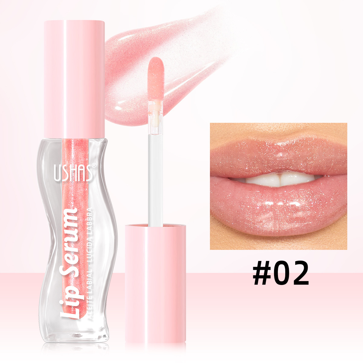 USHAS Europa y los Estados Unidos transfronterizos spot lipstick no se desvanece no pegajoso taza lápiz labial esmalte labial coloreado duradero UC149