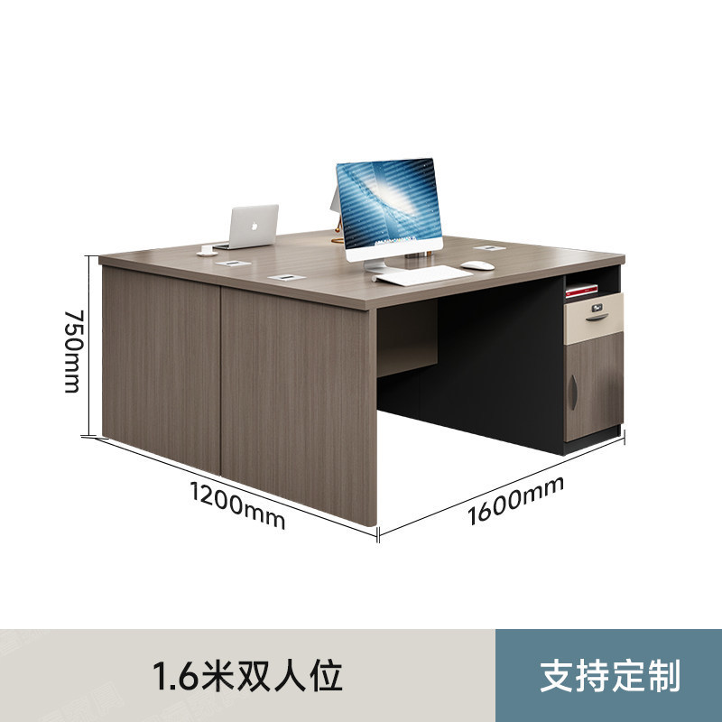 Escritorio simple y moderno de personal individual con gabinete lateral supervisor escritorio de escritorio de escritorio de escritorio de mesa de escritorio mayorista