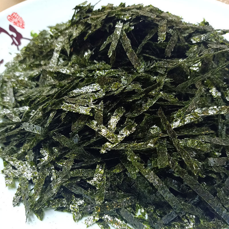 海苔丝章鱼小子即食拌饭海苔条调味原味海苔碎切丝紫菜商用批发