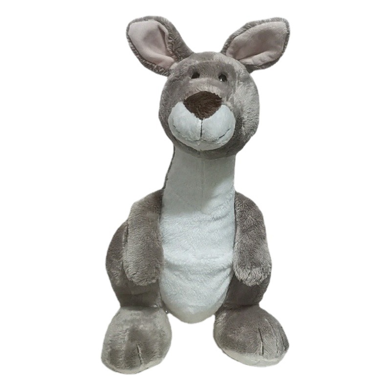 Fábrica en stock de dibujos animados de canguro muñeca de peluche de juguete lindo de los niños ragdoll muñeca regalo transfronterizo al por mayor