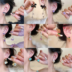 Lady's Ear Ring Set with Unique Design, Cold Style Earrings, 2023 New Autumn/Winter Ear Accessories