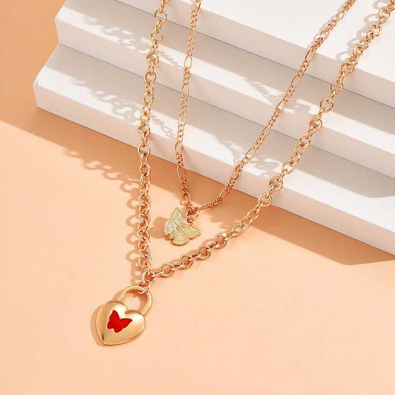 1 Piece Fashion Heart Shape Bow Knot Alloy Plating Womenu0027S