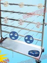 厂家smt挂料车料盘挂料架电子料盘车贴片车pcb周转车不锈钢物料车