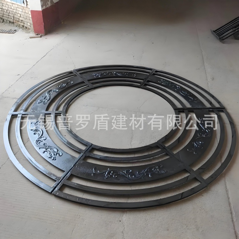 圆形铸铁树篦子 方形201/304不锈钢树围 装饰美化护树板 树穴格栅