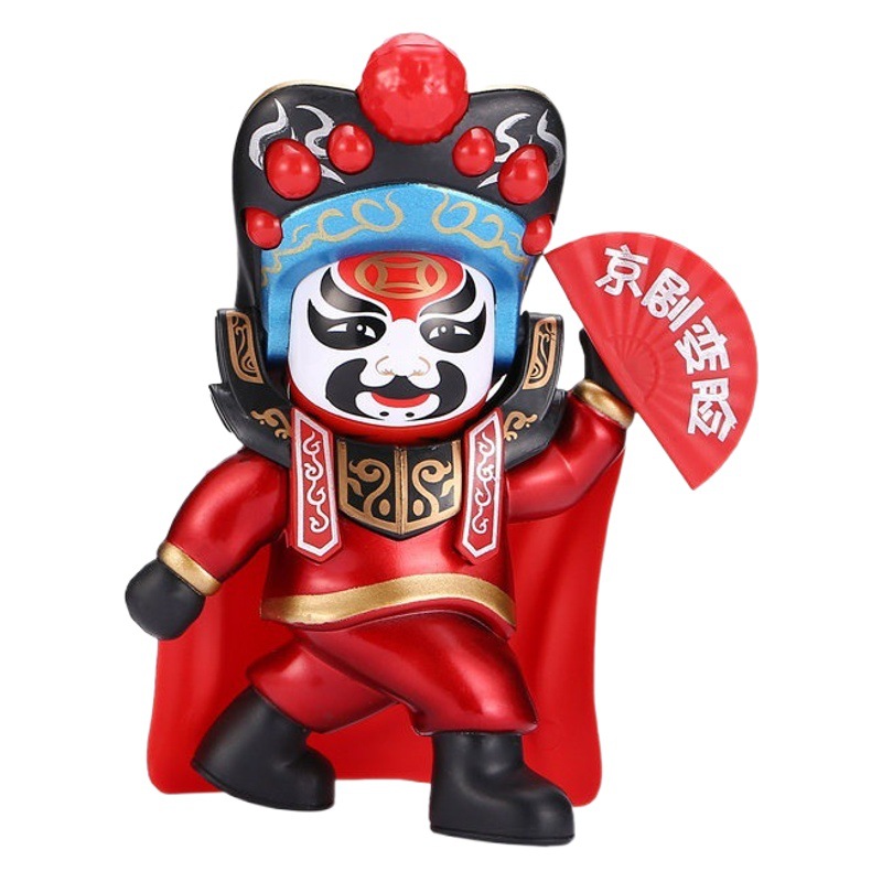 Muñeca que cambia la cara de la ópera de Sichuan Muñeca creativa de maquillaje facial de la ópera de Pekín Muñeca de la quintaesencia del país Decoración de juguetes Regalo conmemorativo de viaje de Chengdu