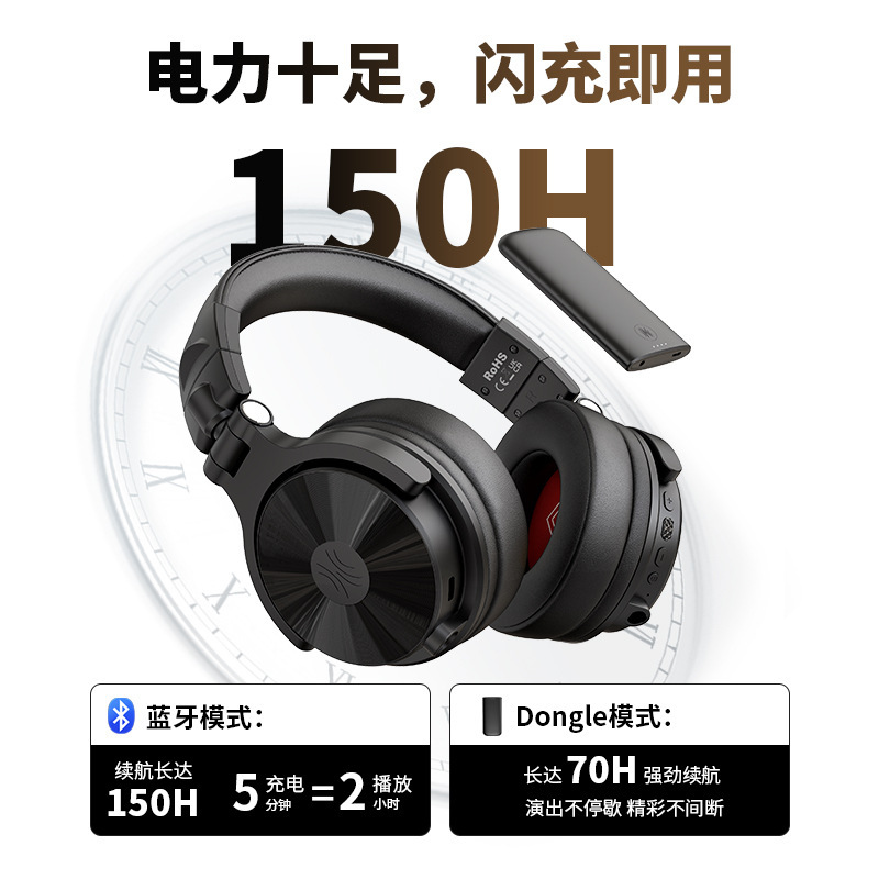 Oneodio Studio Max1 Over-Ear Wired and Wireless Monitoring Headphones for Instruments, Sound Card, Dj, Universal, Export Oneodio Studio Max1 Over-Ear Wired and Wireless Monitoring Headphones for Instruments, Sound Card, Dj, Universal, Export
