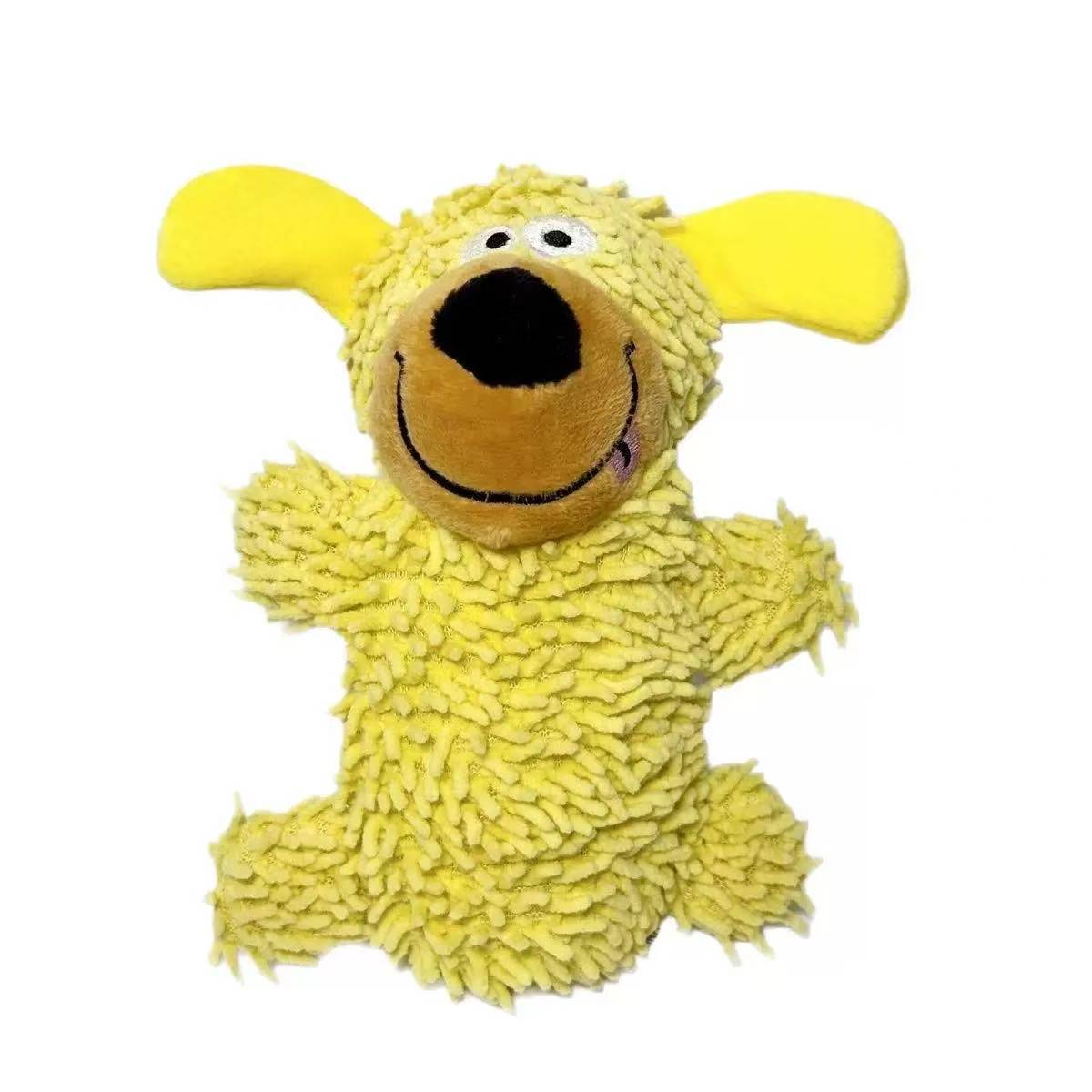 Nuevos juguetes de peluche para perros llamados dibujos animados lindos sonidos perros azules dientes limpios para animales domésticos juguetes
