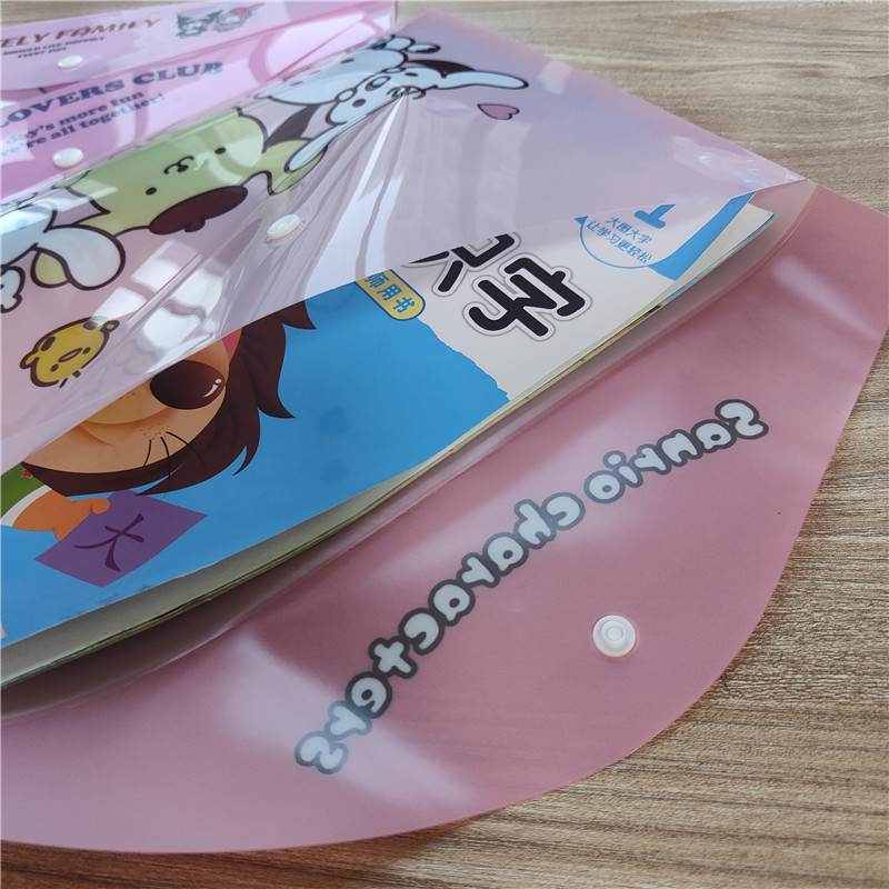 대집합 단추주머니 PC개 쿠루미 소백서류봉투 학생캐릭터 A4 시험지 수납주