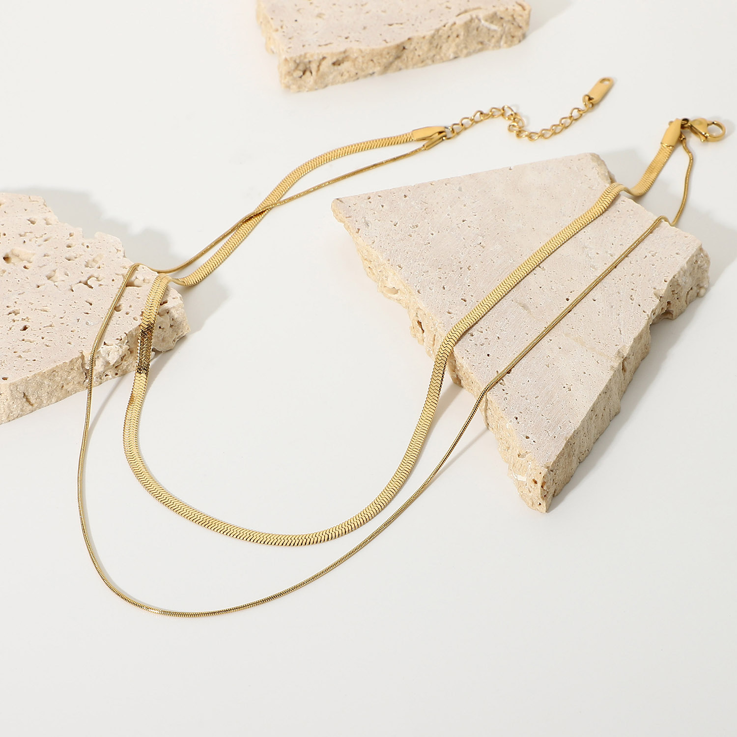 Fashion Geometric Titanium Steel Plating Pendant Necklace 1 Piece