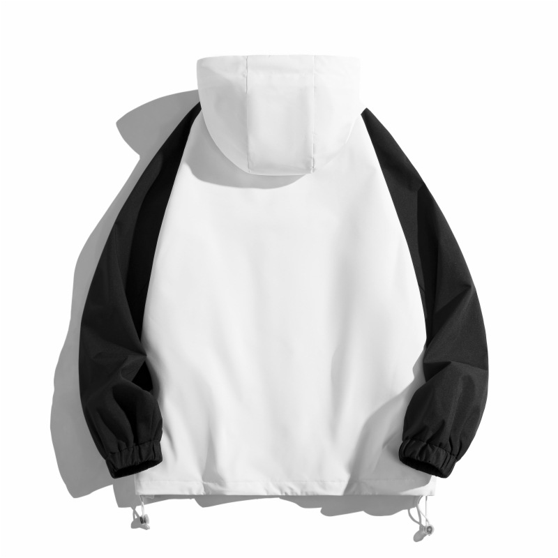 Men's Clothing mountain jacket for men and women couples spring and autumn hooded jacket windproof and waterproof soft shell jacket trendy_voghion.com