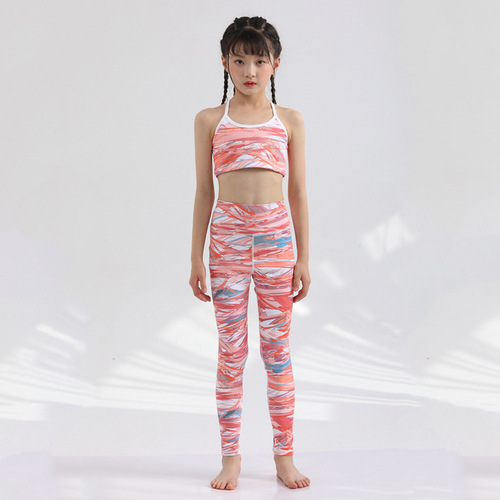 Thin summer lightweight girls' yoga pants base layer quick-dry sunscreen cooling feel nylon running sport pants