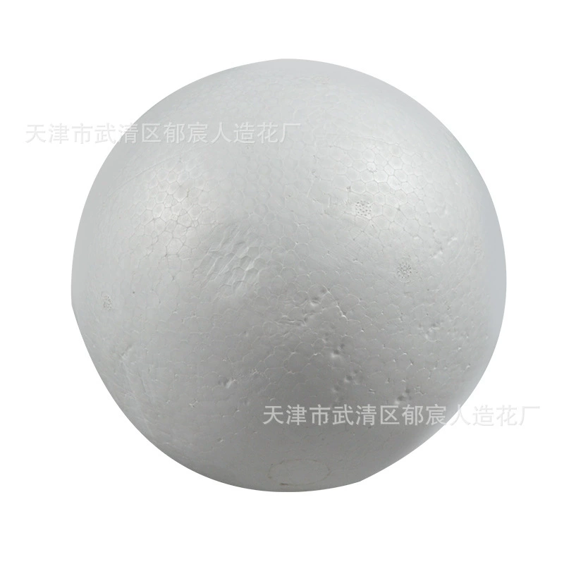 Белый пенопластовый шар, вкладыш, EPS, ручная работа