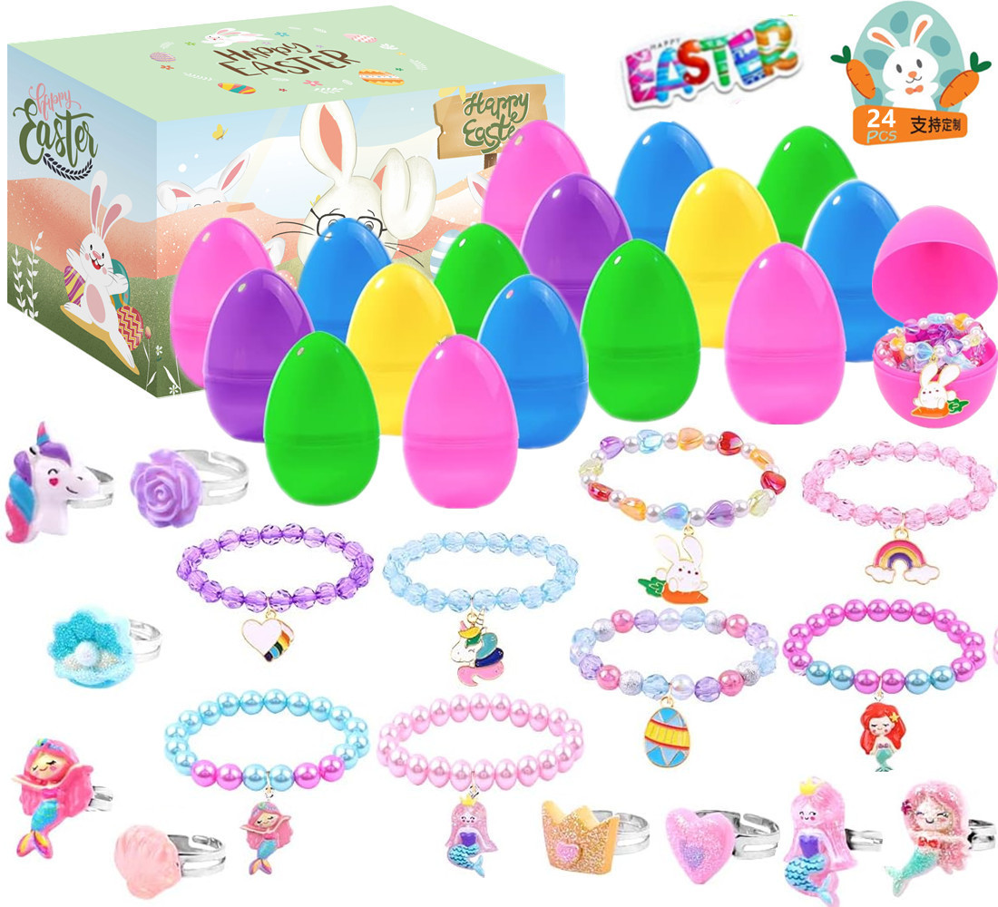 Huevo de Pascua bloques de construcción traje caja ciega juguetes de fiesta para niños DIY simulación huevos juguetes de Pascua traje