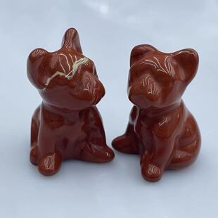 ��ؔ�tʯ����乷���[��15x30MM�r���Ʒ�[��Dog Figurine