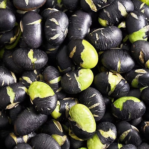 New Arrival Crispy Black Beans 200g Black Soybean Ready-to-Eat Snack Roasted Salted Crispy Snack Direct Manufacturer Sale