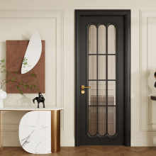 百搭严选实木复合门法式书房门白色烤漆门卫生间玻璃门家用厨房门