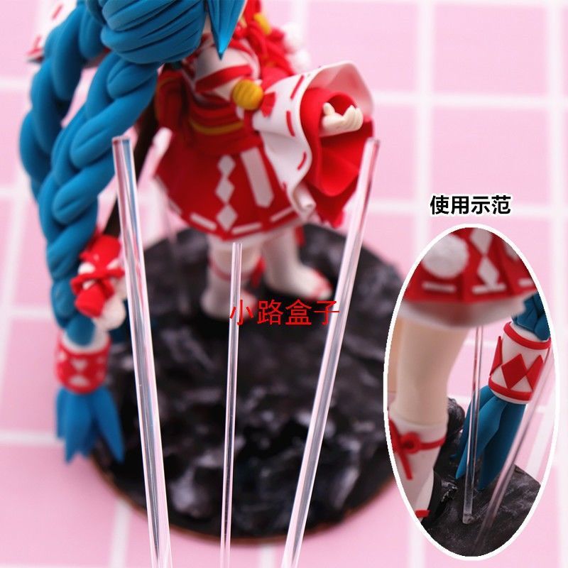 DIY材料亚克力棒树脂人偶支撑棒粘土多肉及苔藓微景软陶微型景观