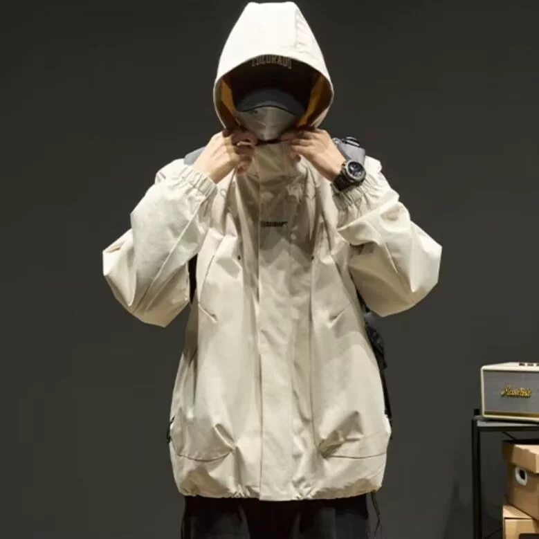 Demi-season windproof climbing jacket for beloved