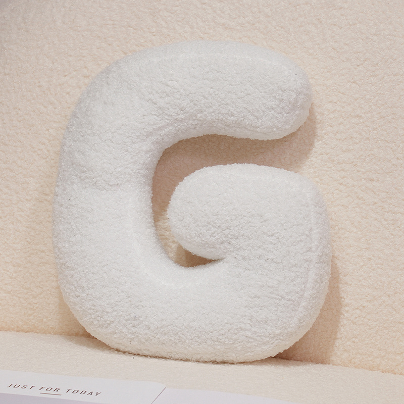Cojín de Peluche con Forma de Letra de Felpa Decorativo para Fotografía image 39