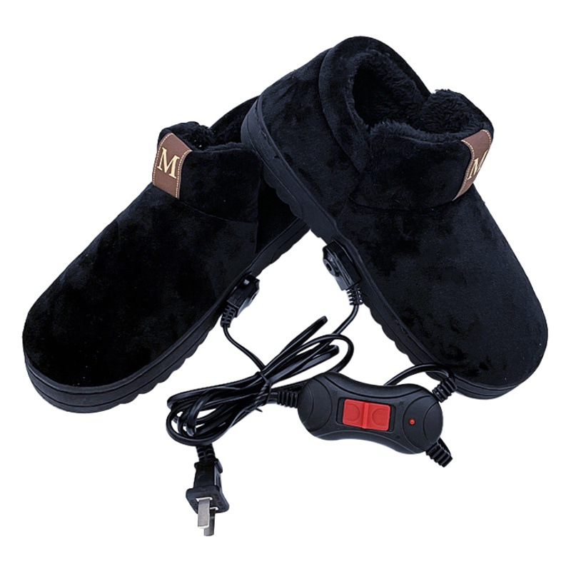 Electric Foot Warmers, Indoor Walkable Electric Heated Slippers for Women, Winter Office Foot Warmers, a Warming Essential