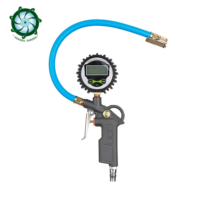 新款汽车胎压表 充气枪计气压表数显胎压检测表 高精度汽车压力表