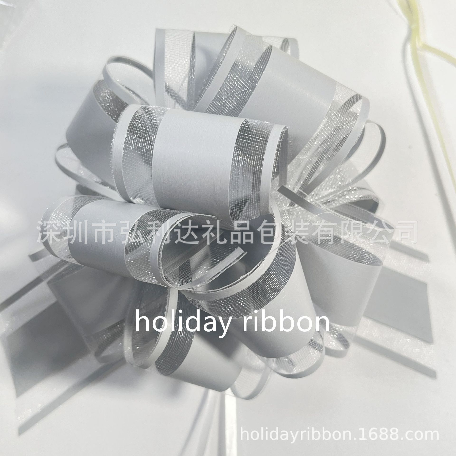 Transfronterizo Amazonas 30 # Suya flores de Navidad decoraciones de flores de cinta de dibujo de flores de mano se puede personalizar