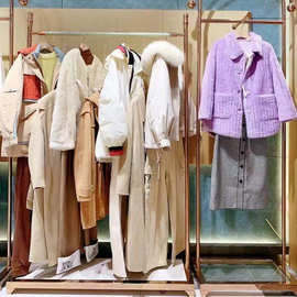 乐23町冬韩甜美加厚保暖羽绒服大衣外套宽松上衣卫衣品牌走份尾货