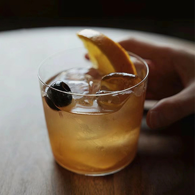 DWF01 vidrio de cristal taza clásica de whisky taza de hockey taza de cóctel japonesa taza de mezclador taza de vino