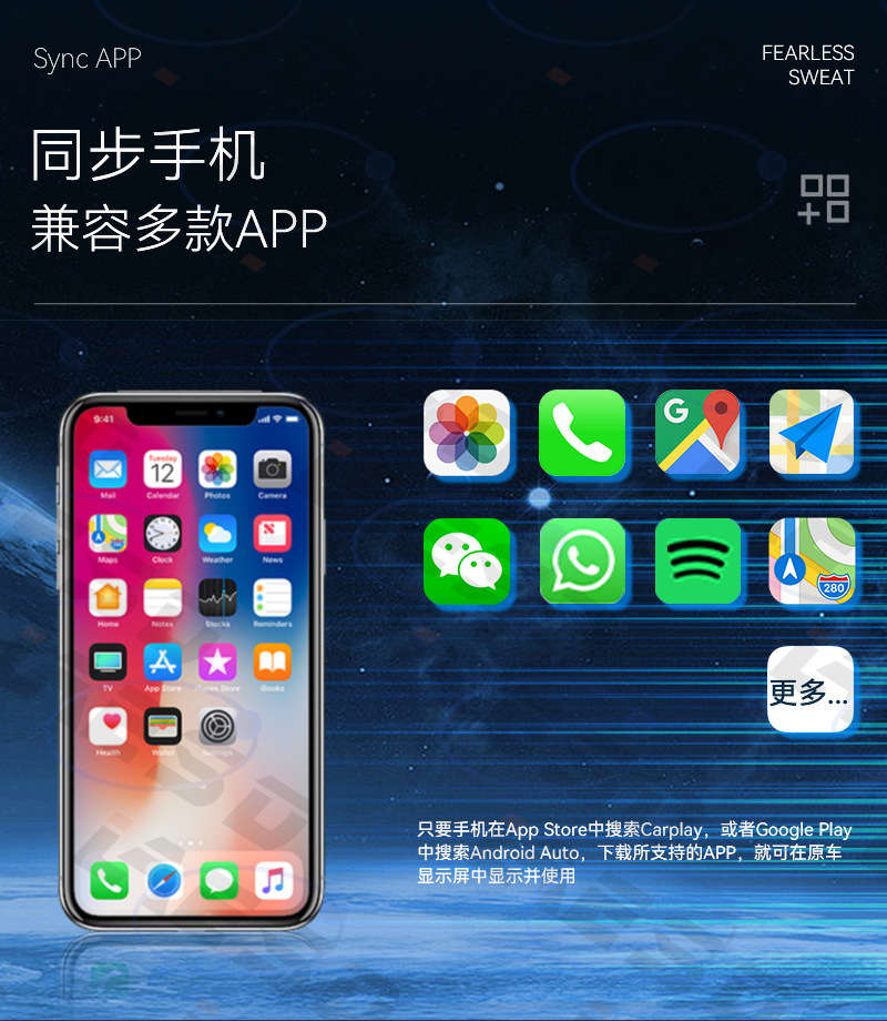 Cross-Border Two-In-One Wireless Car Adapter Smart Car-Machine Connectivity Box Android Autocarplay Box